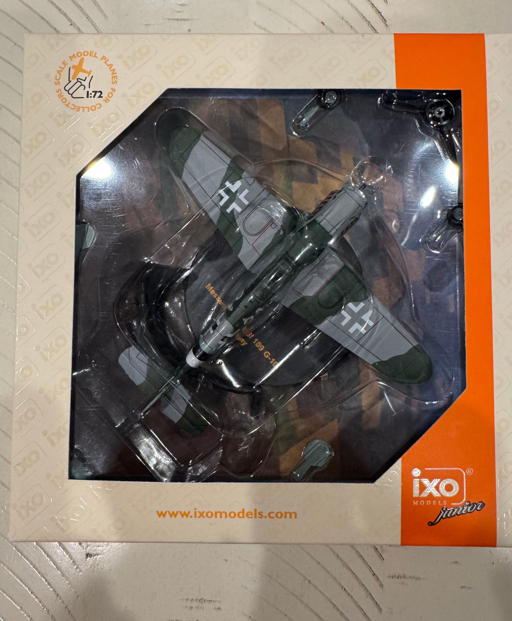 IXO Models 1:72 Messerschmitt Bf-109G-6 Gustav ‘White 21’